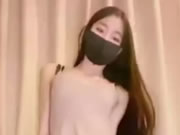 極品窈窕身材網紅美少女 黑絲超短褲上才藝全體起立